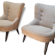 Paires de Fauteuils années 50