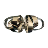 Lustre chromé space âge