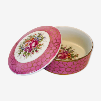 Box Pink Porcelain Limoges
