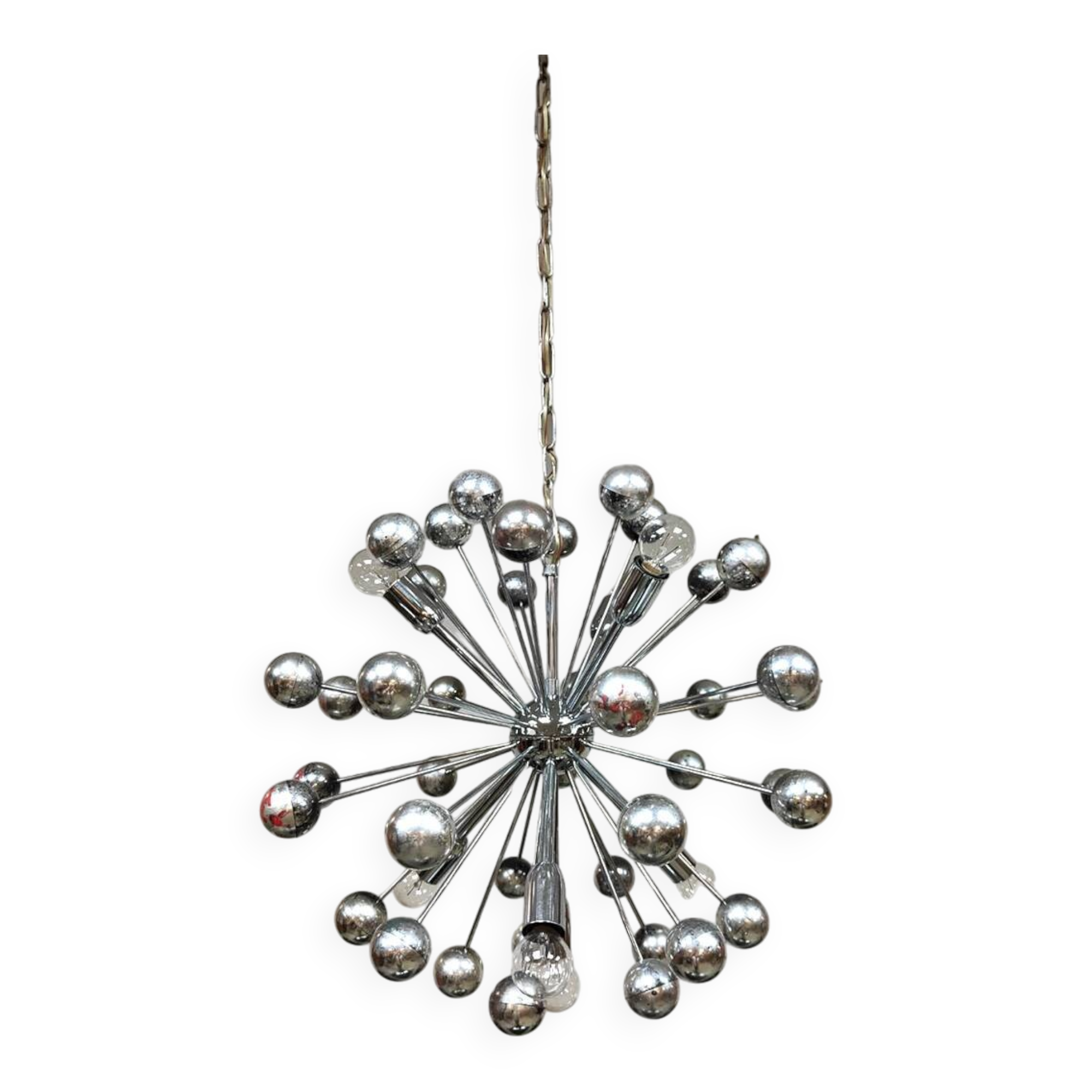 Vintage design chandelier Sputnik Cosack Leuchten 'Space Age'