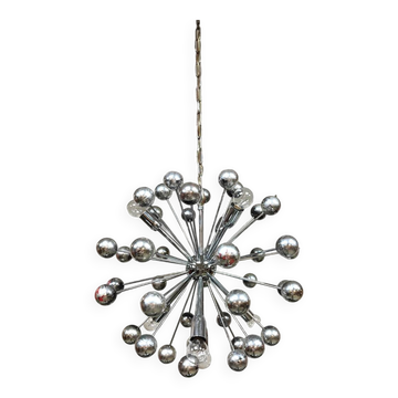 Chandelier vintage design Sputnik Cosack Leuchten 'Ere du spatial'