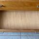 Vintage wooden chest of drawers from the 1950s