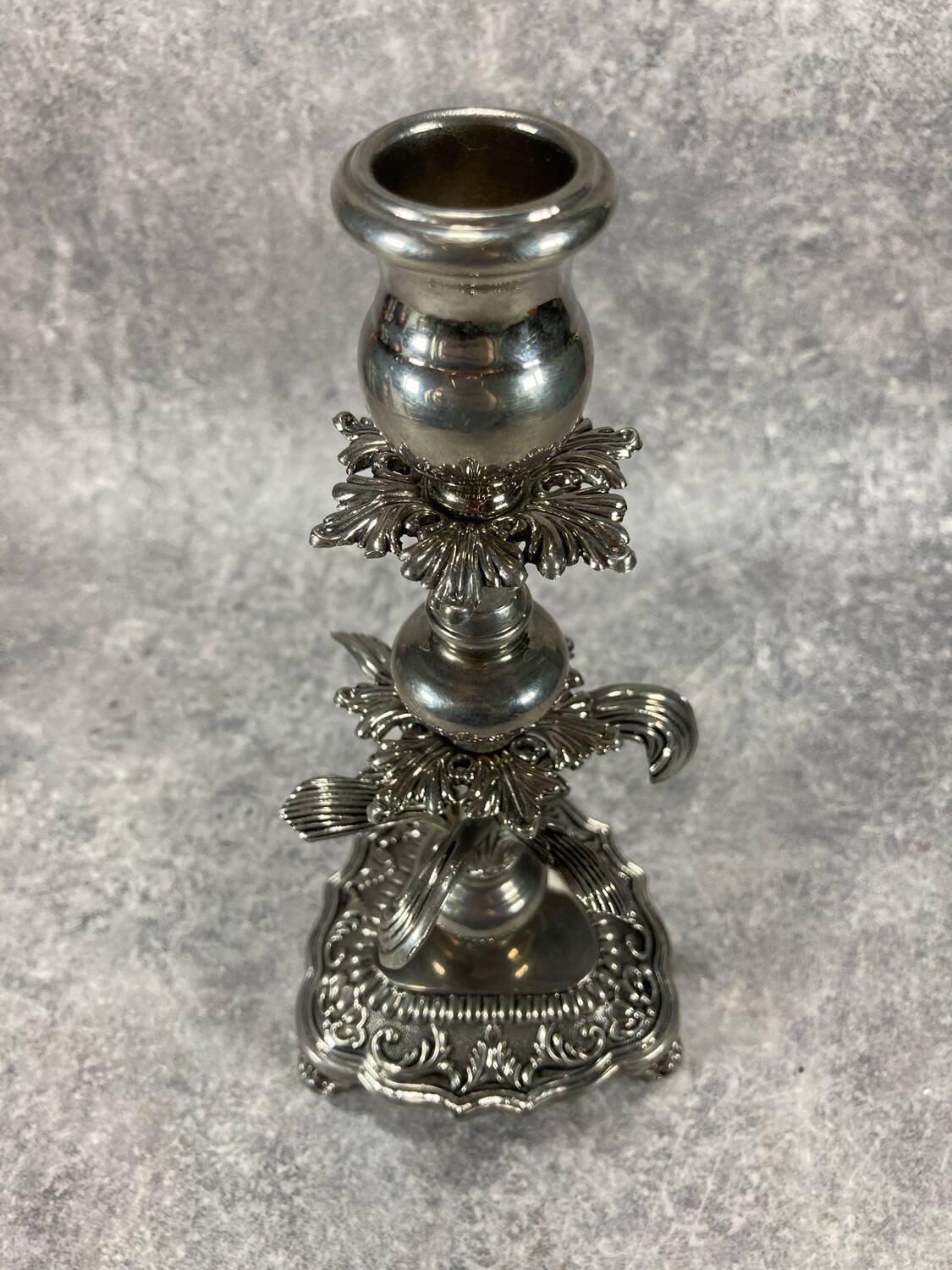 Vintage metal candlestick/candlestick. Candelabra/Torch
