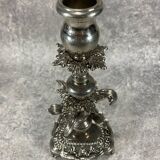 Vintage metal candlestick/candlestick. Candelabra/Torch