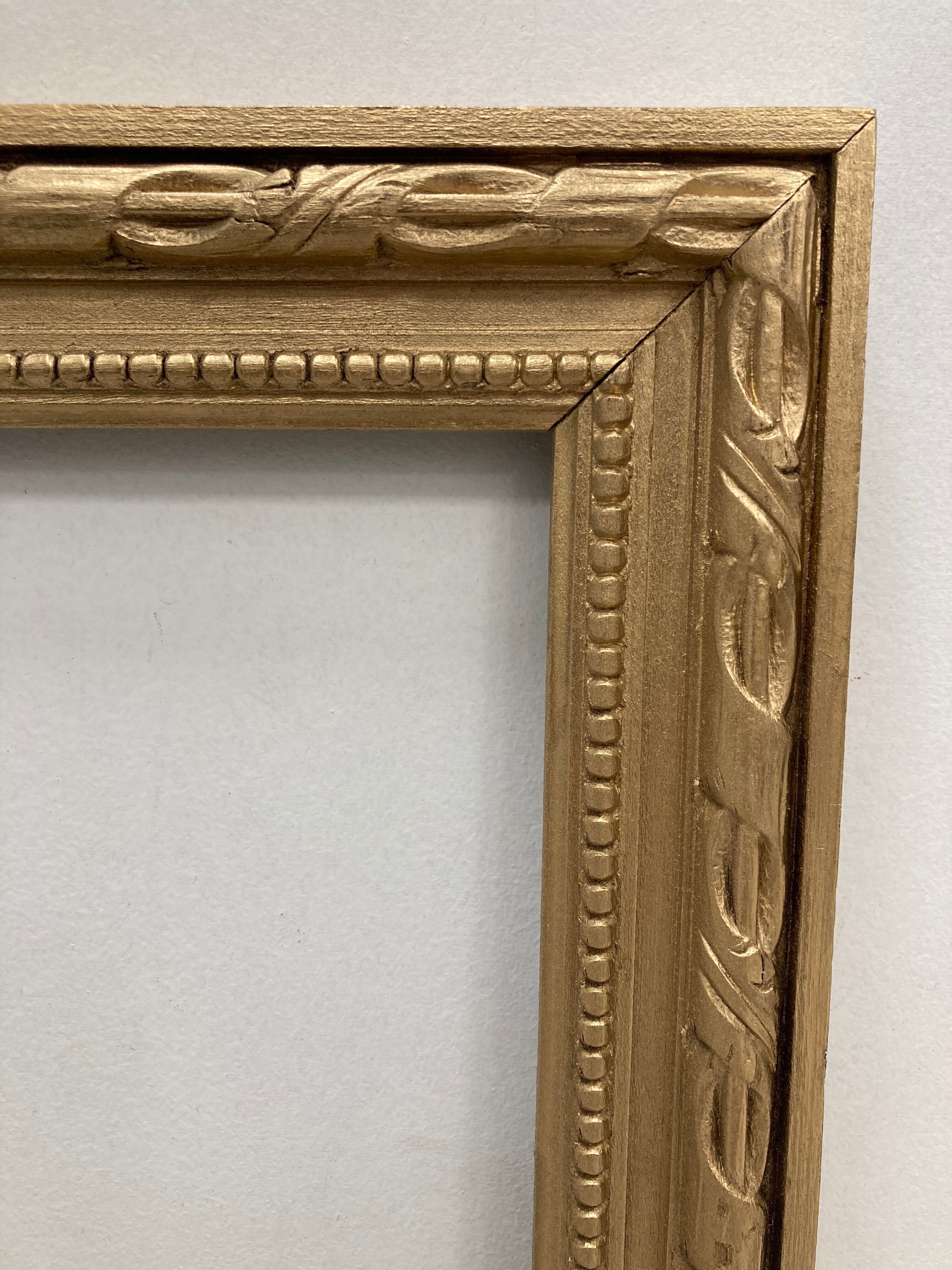 Vintage gold frame