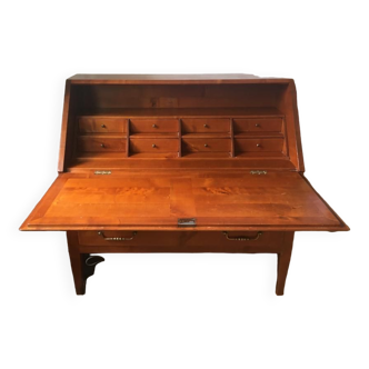 Secretary with solid cherry drawers