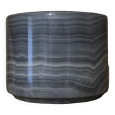 Gray marble coaster set