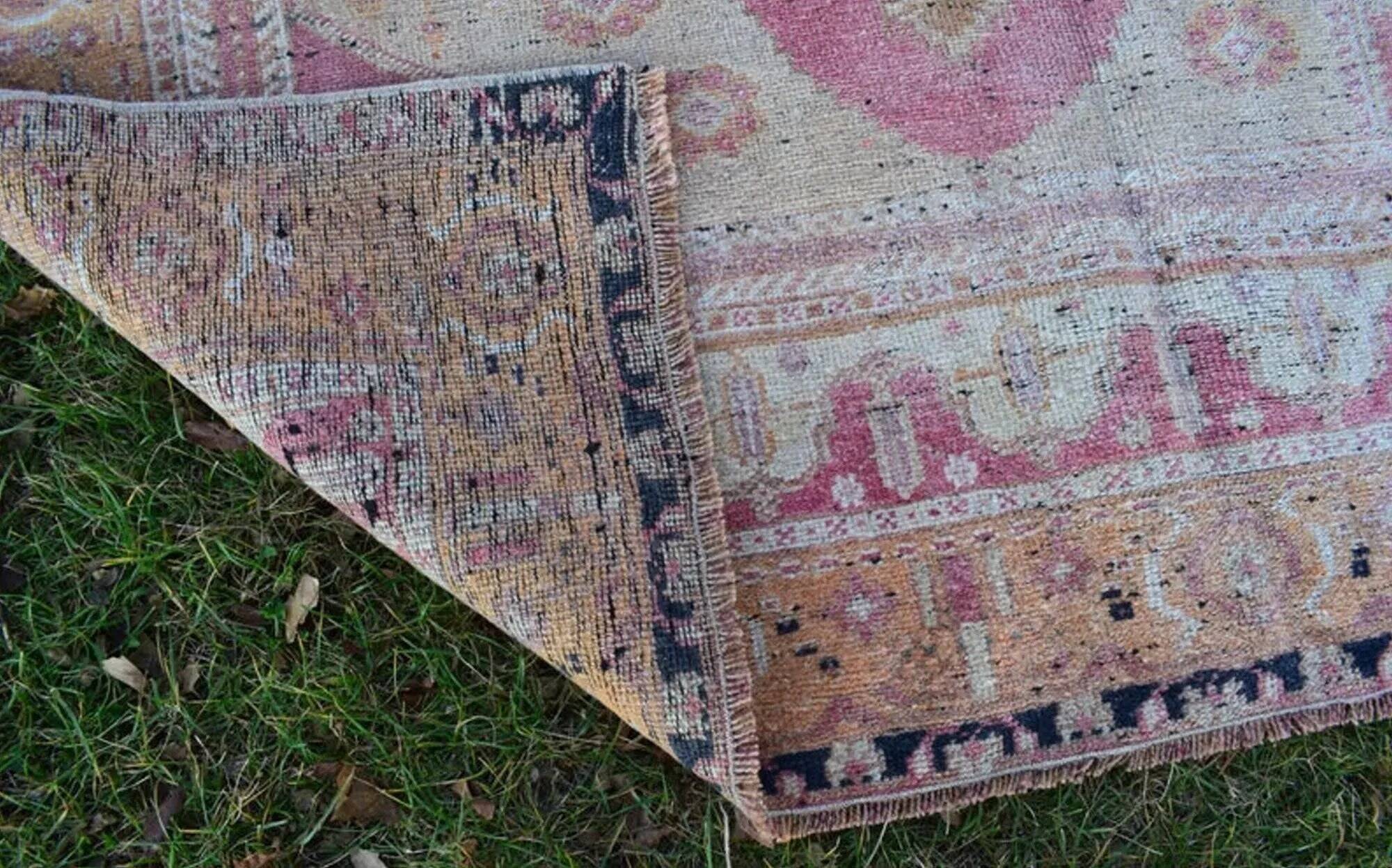 Tapis turc vintage fait main