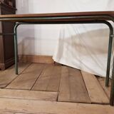 Table desk double school desk 1960