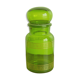 Bocal en verre vert et doré