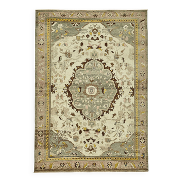Tapis vintage anatolien turc 134 cm x 187 cm
