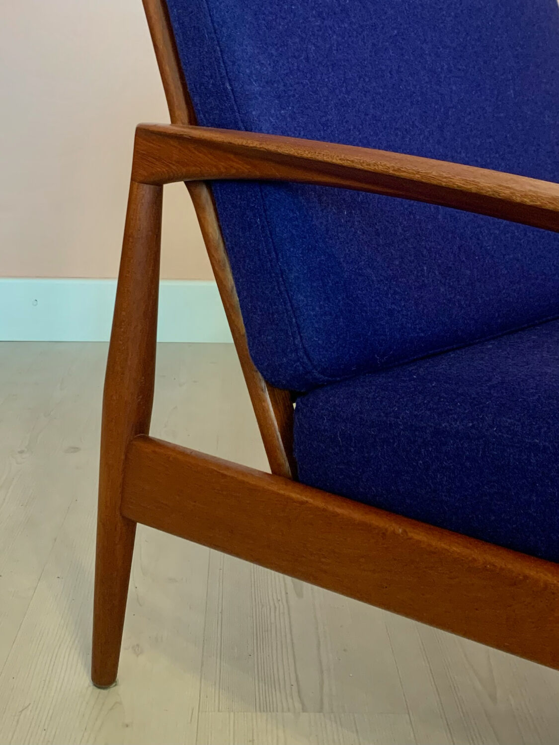 Armchair by Kai Kristiansen in teak