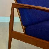 Armchair by Kai Kristiansen in teak
