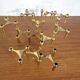 Gold-Plated Candleholders by Ceasar Stoffi & Fritz Nagel for BMF, 1960s, Set of 12