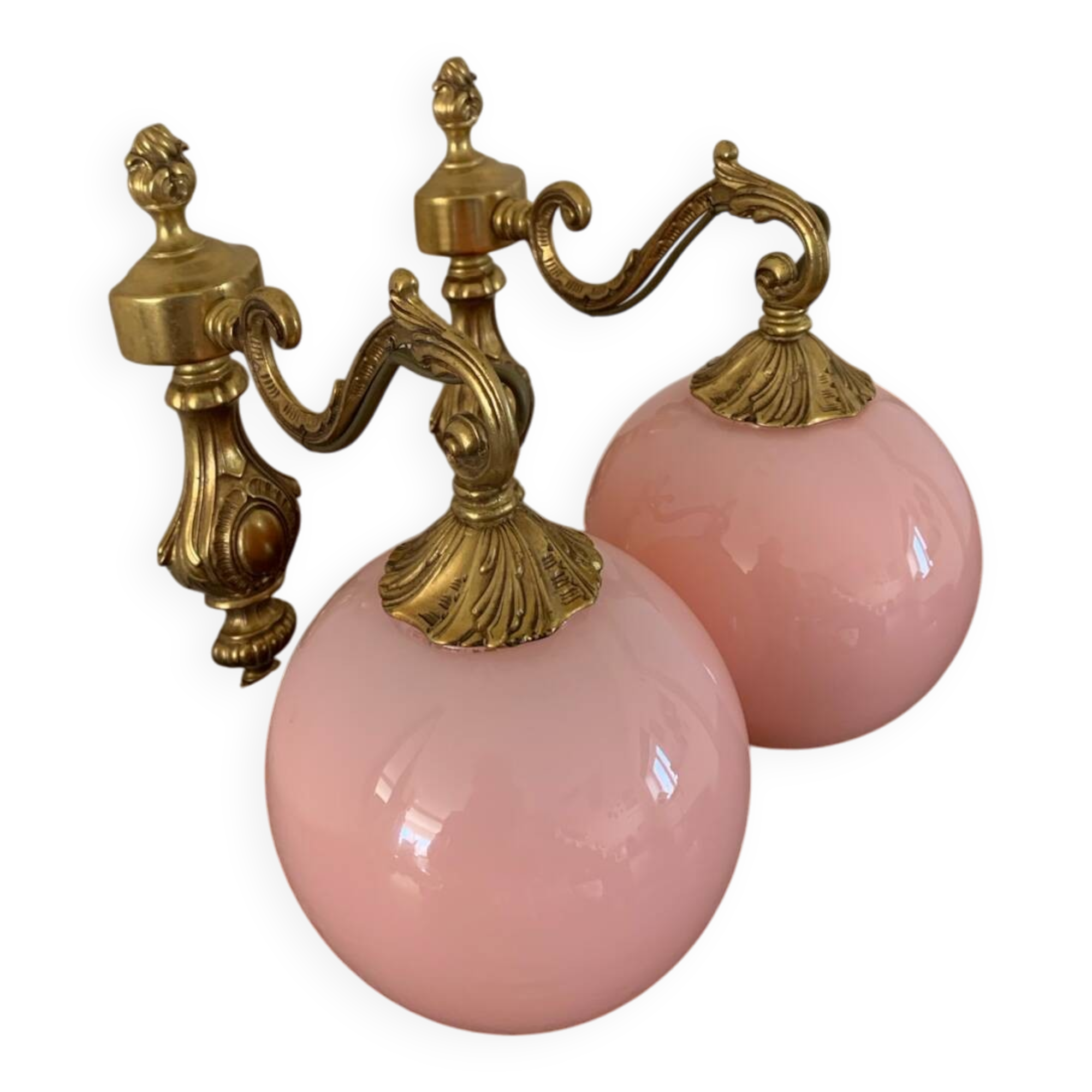 Pair of antique wall sconces