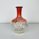Baccarat crystal vase, Bamboo model