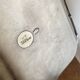 Silver-plated faux bamboo tray USA 1970 Hollywood Regency
