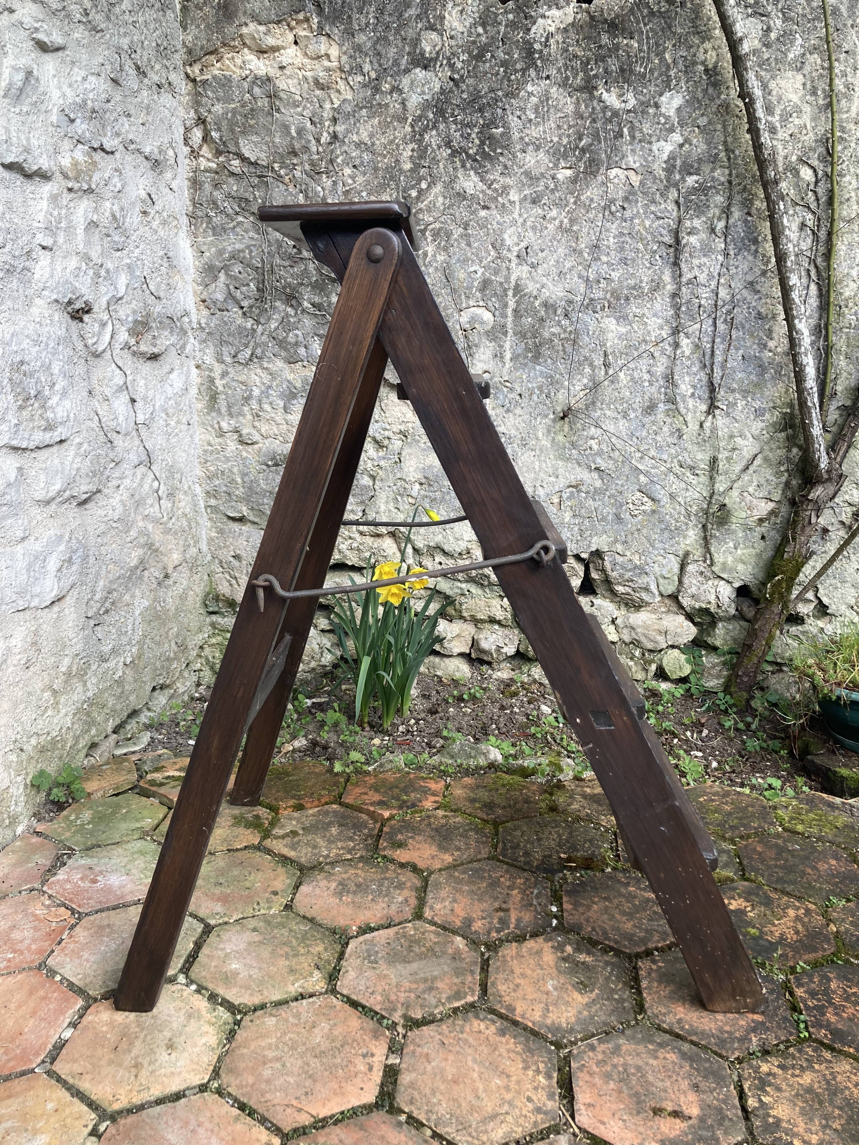 Small vintage stepladder