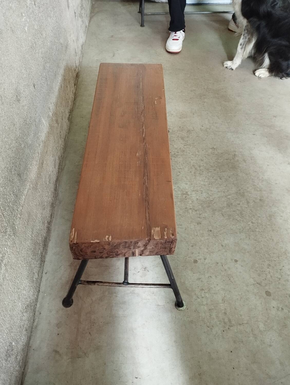 Banc brutaliste