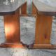 Paire de bancs en merisier 220 cm