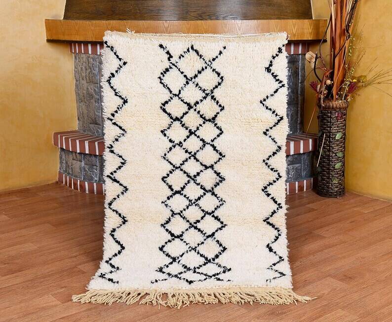 Tapis berbère artisanal 150/250cm