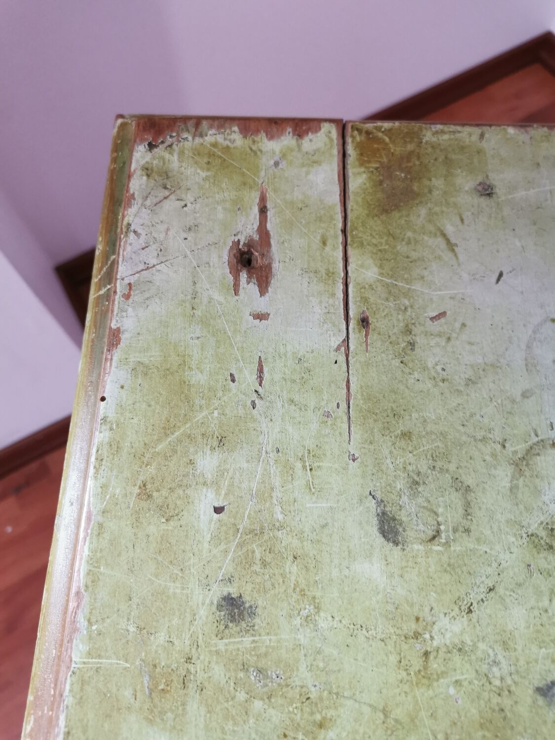 Set table and chairs bistro antique