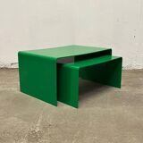 Plastic nesting tables from the 70s