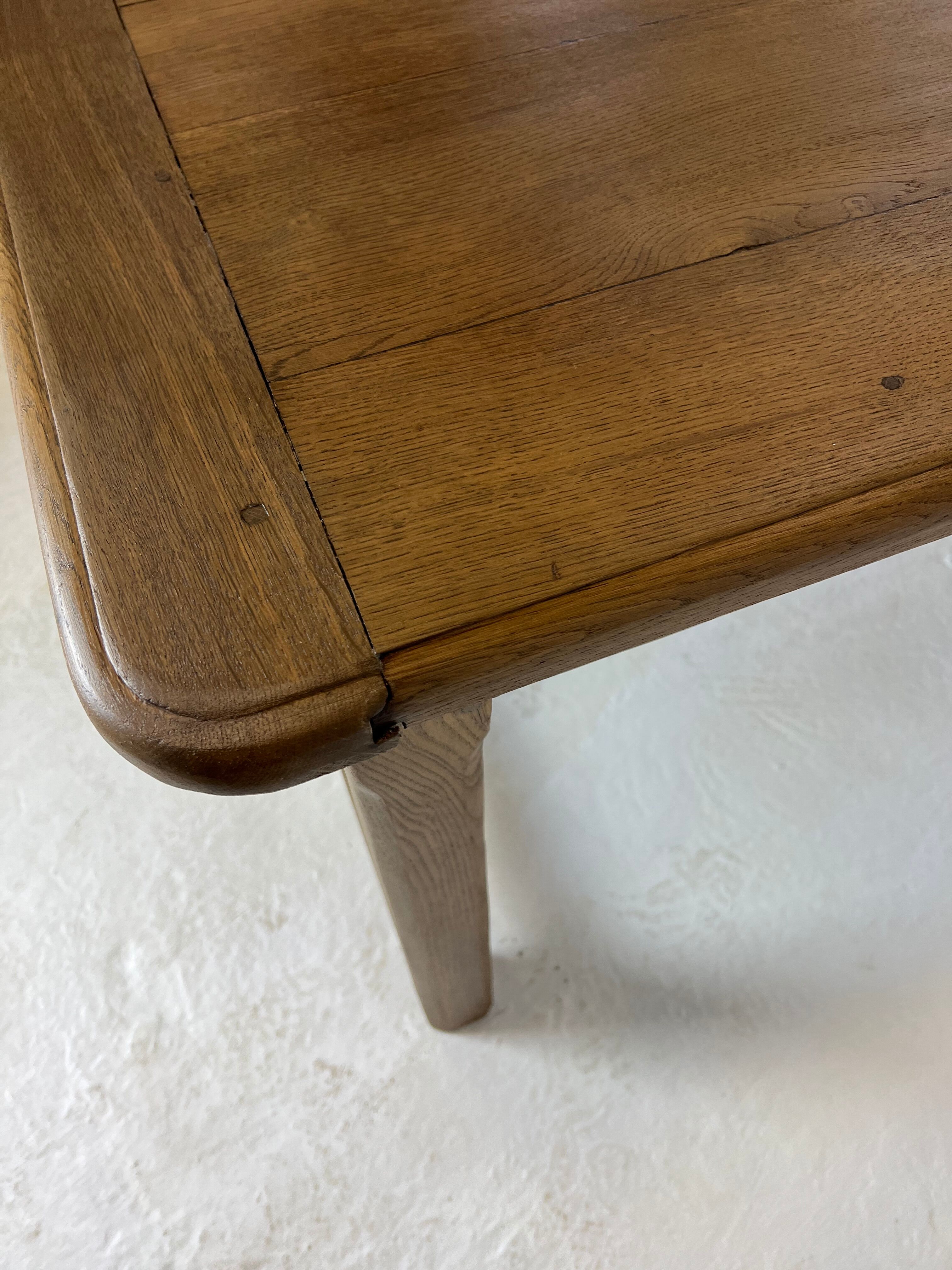 Old oak farmhouse table