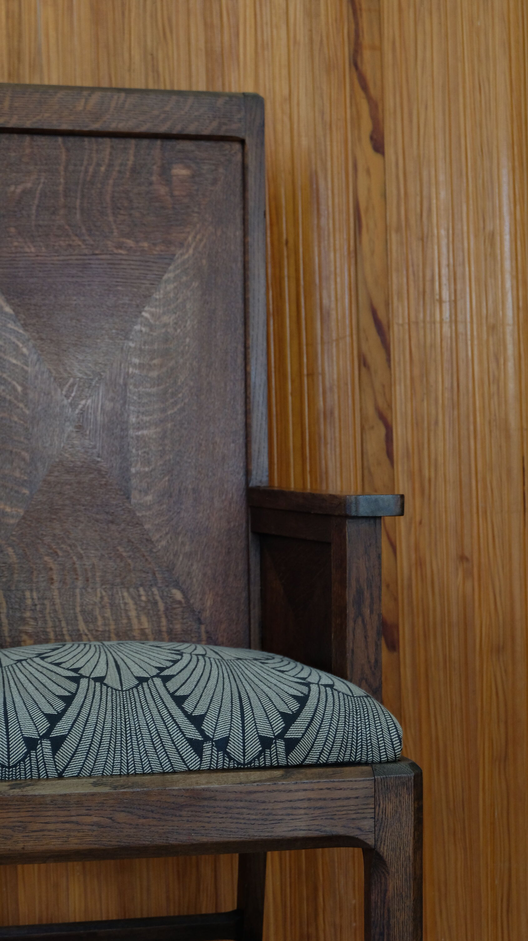 Art Deco armchair, circa 1940