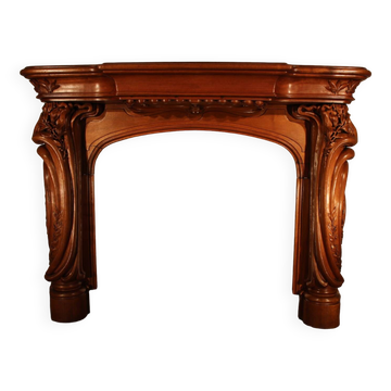 Art Nouveau fireplace