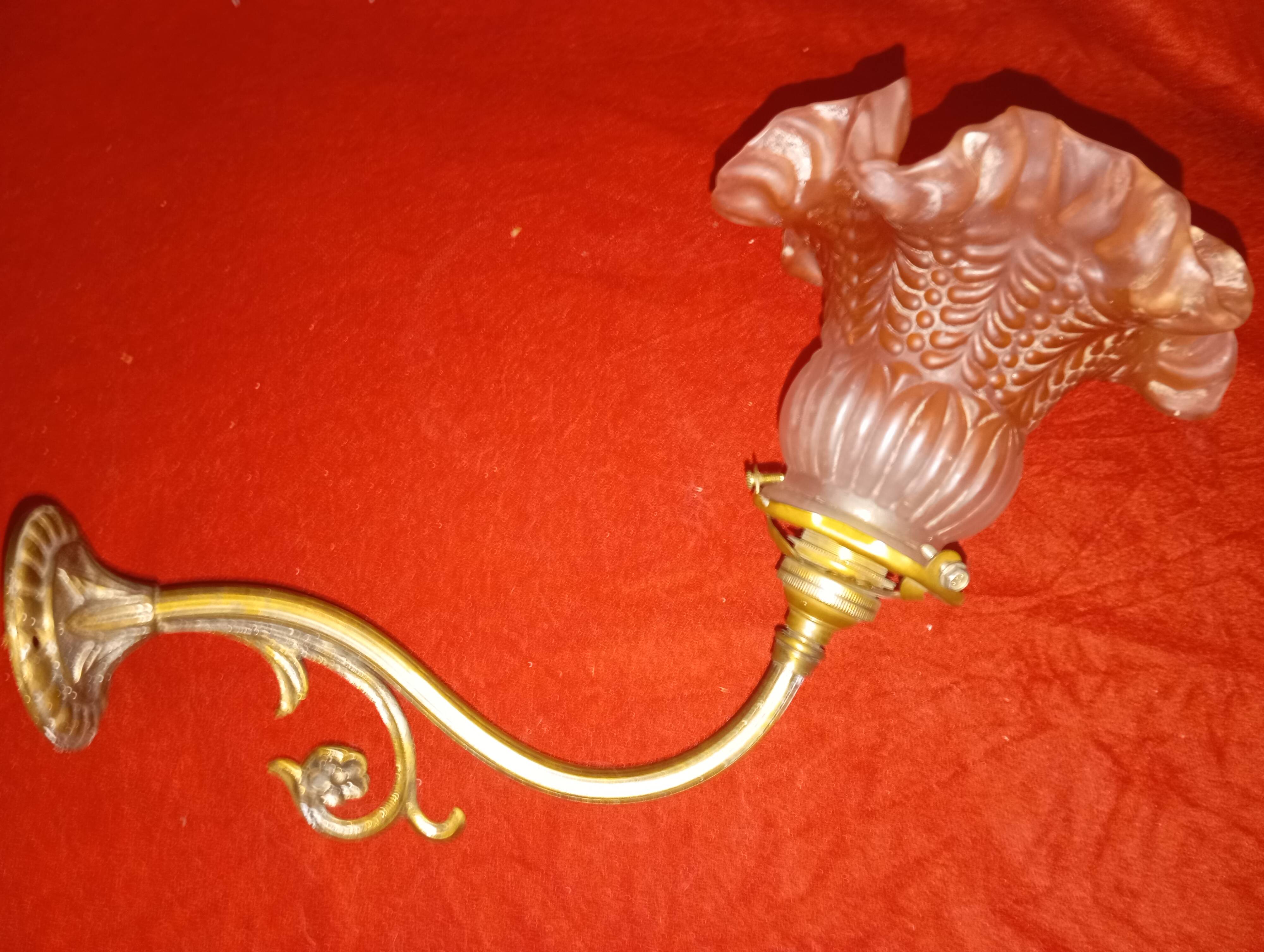 Wall applique with its tulip