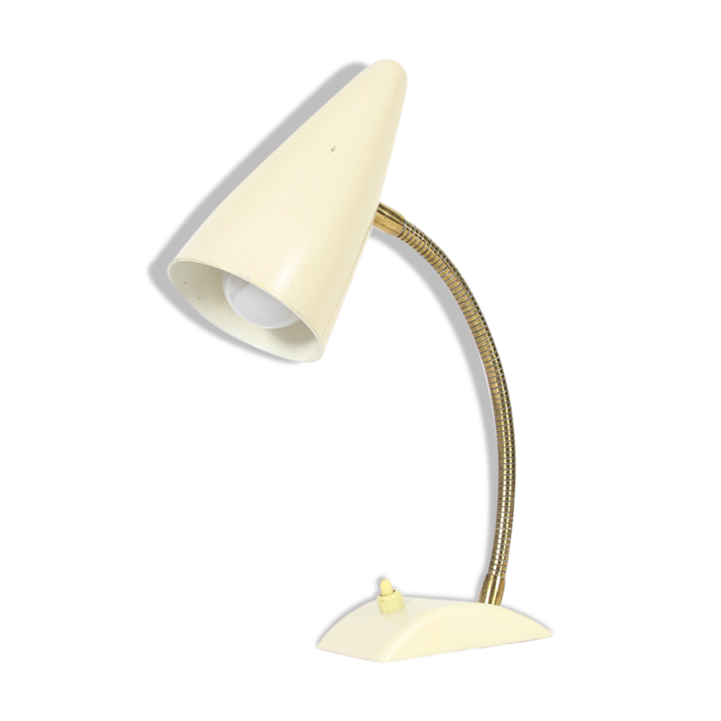 Table lamp with conical shade 50/60