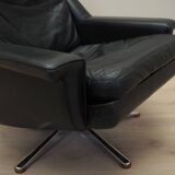 Fauteuil pivotant, design danois, années 1970, designer : Werner Langenfeld, fabrication : Esa