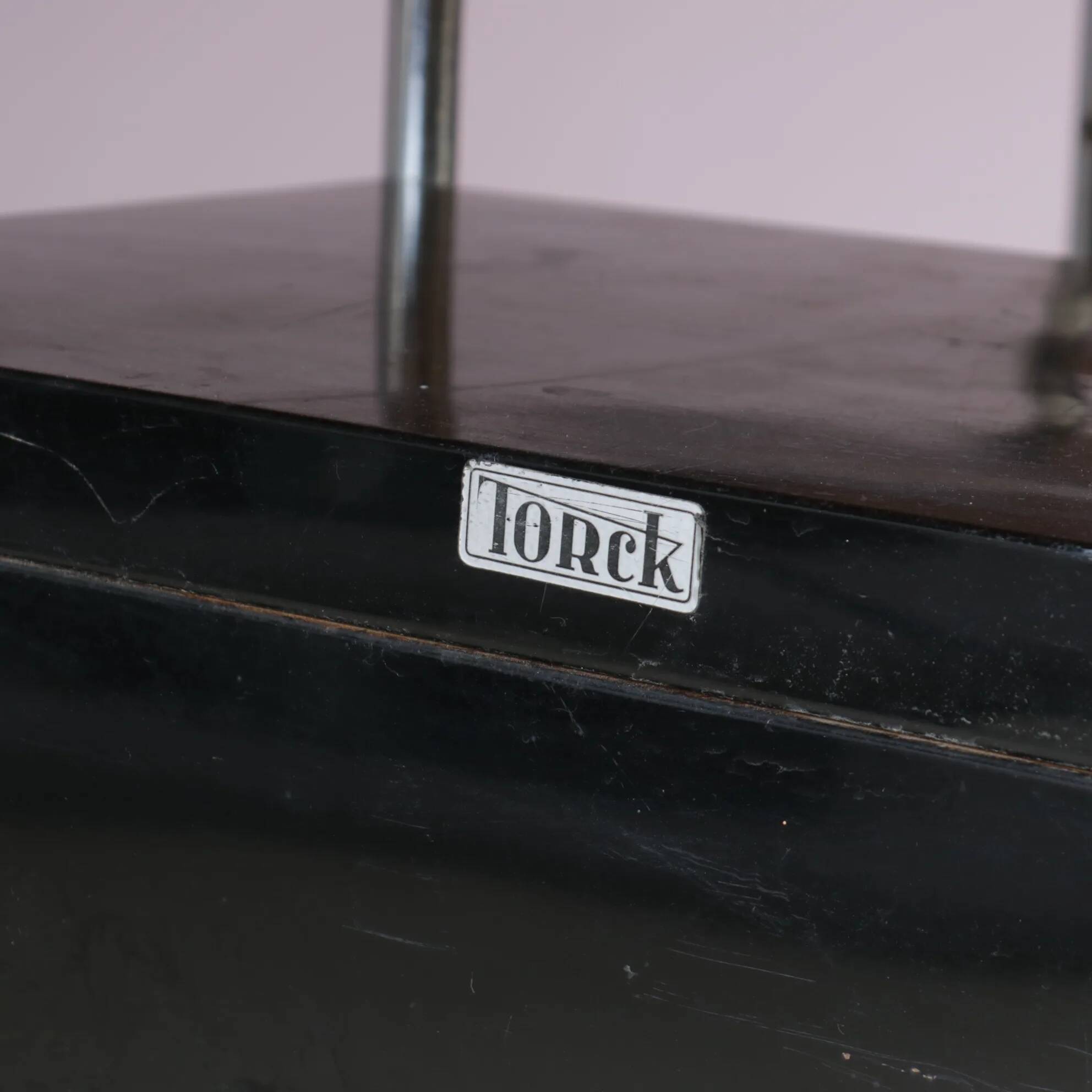 Bauhaus style desk from the 1950s by Torck, Belgium.