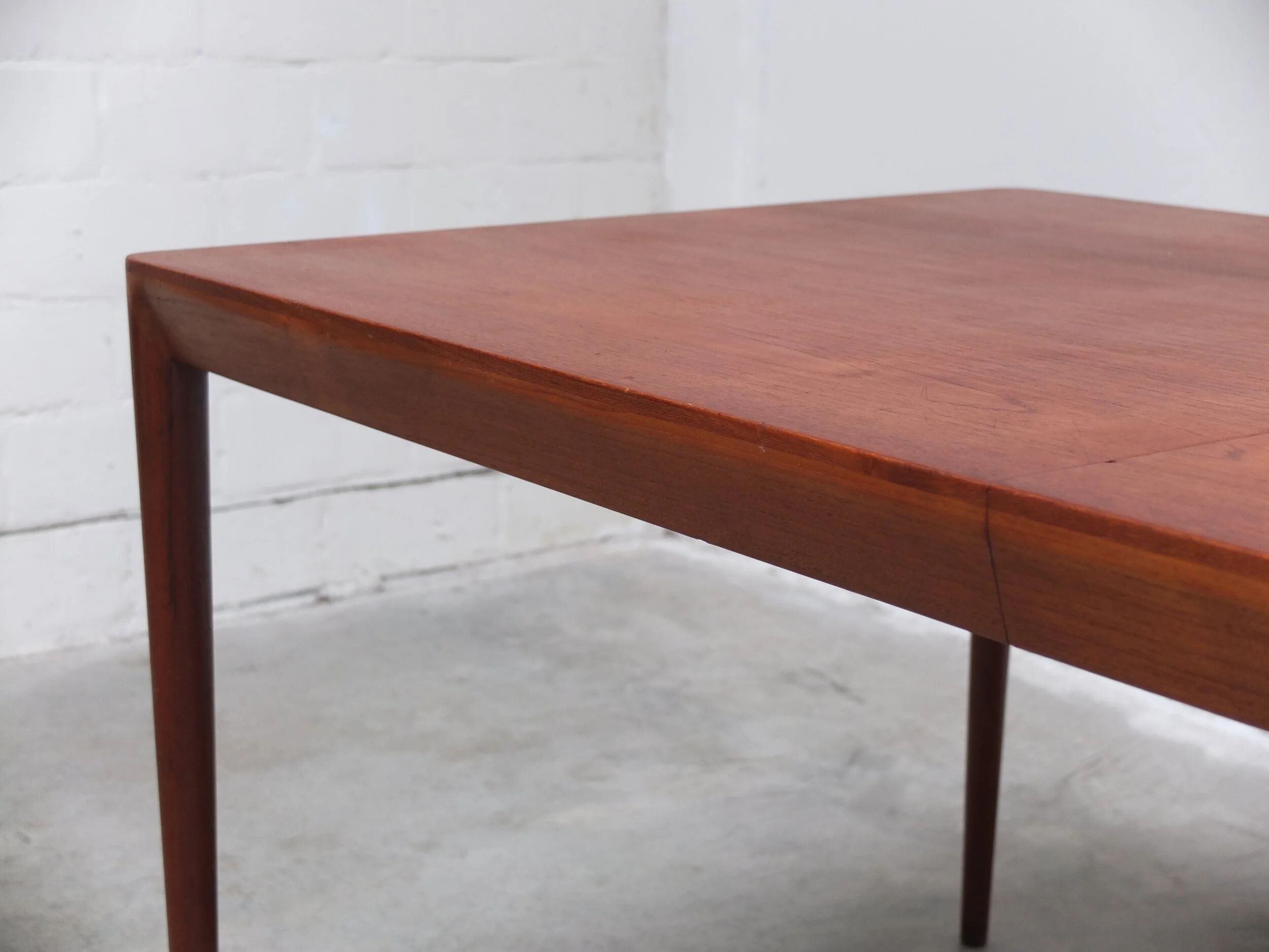 Table à manger extensible par Erik Riisager Hansen pour Haslev, années 1960