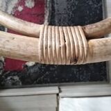 Rattan rocking chair from the 60s by Rohe Noordwolde