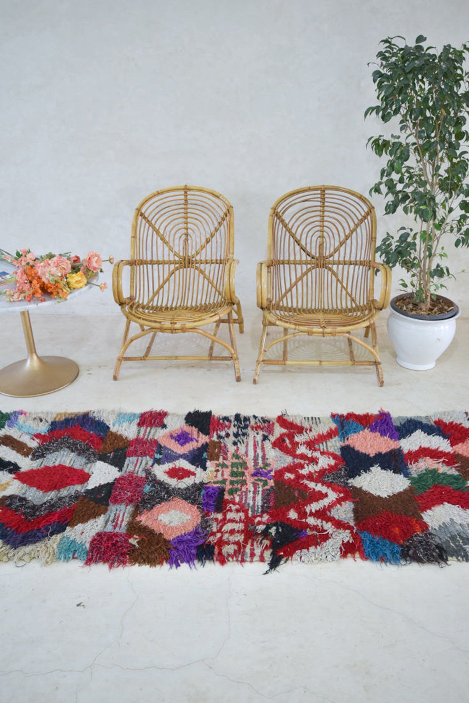 Carpet boucherouite 85x204cm