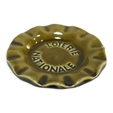 Vintage ceramic ashtray by the Saint Clément manufacture