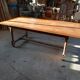 Oak farmhouse table