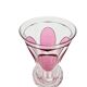 Antique Biedermeier style water chalice, 1800s