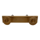 Scandinavian coat rack, light wood – 1960s