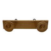 Scandinavian coat rack, light wood – 1960s