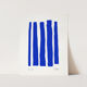 Impression giclée abstraite bleue, 50x70cm