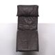Leather chaises lougues by Tord Björklund for Ikea, 1980s