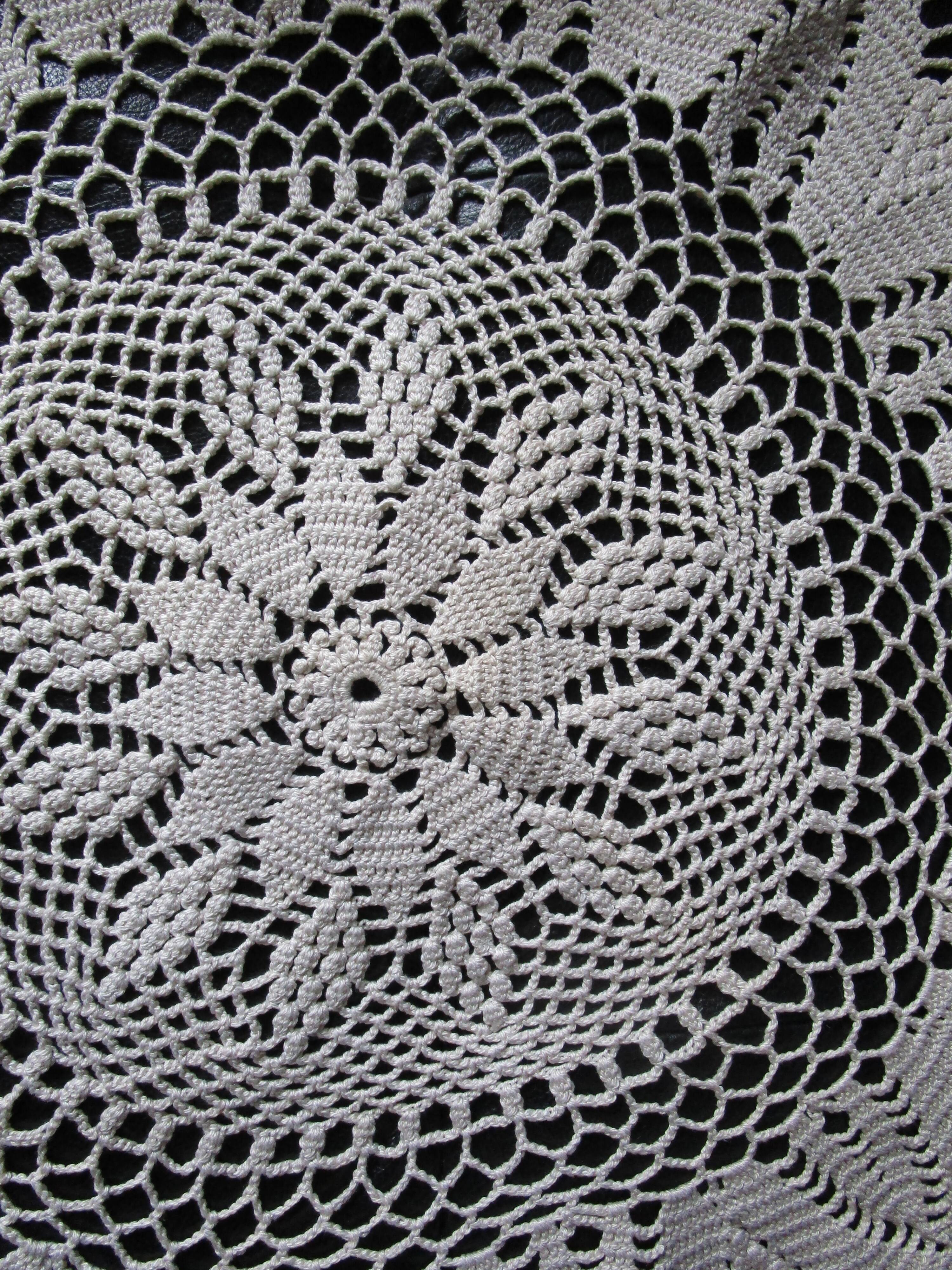 Napperon crochet fait main