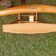 Night valet in beech and brass by Fratelli