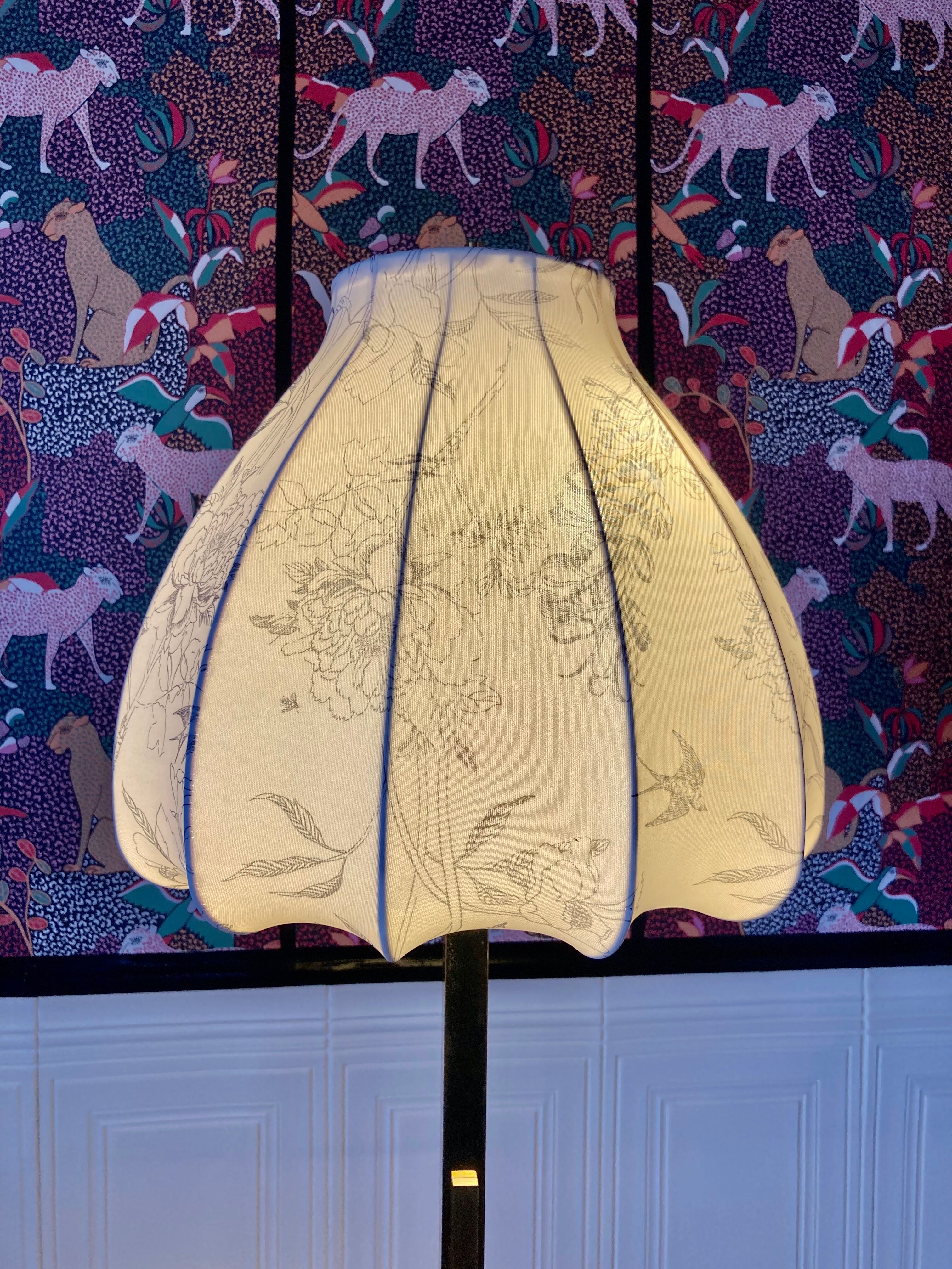 Lampadaire design scandinave 1950.