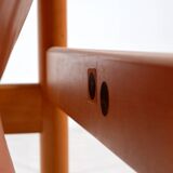 Safari leather lounge chair by Erik Worts for Niels Eilersen