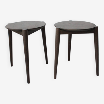Danish Scandinavian design stool