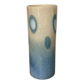 Vintage Murano blown glass roll vase – 1970s